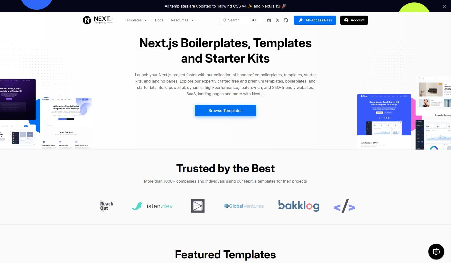 NextJsTemplates